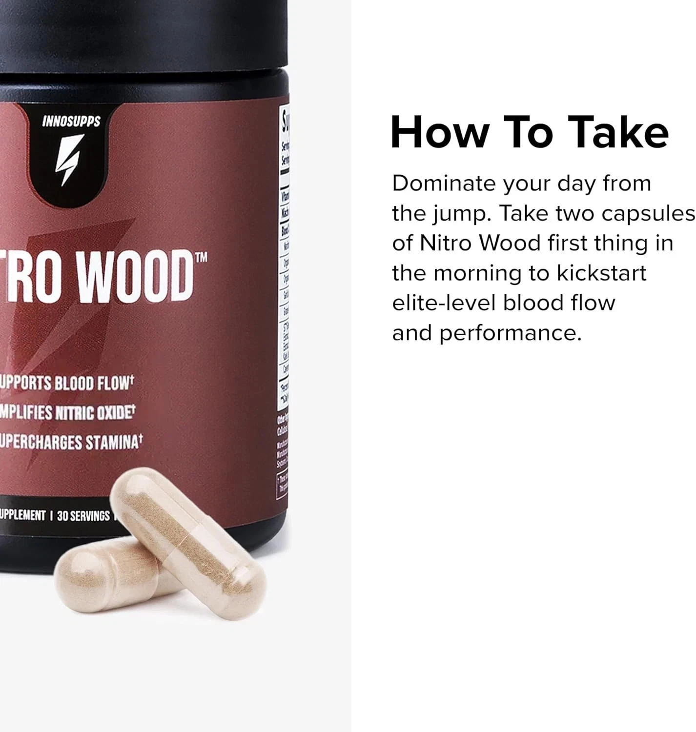 Nitro Wood Benefits Illustration